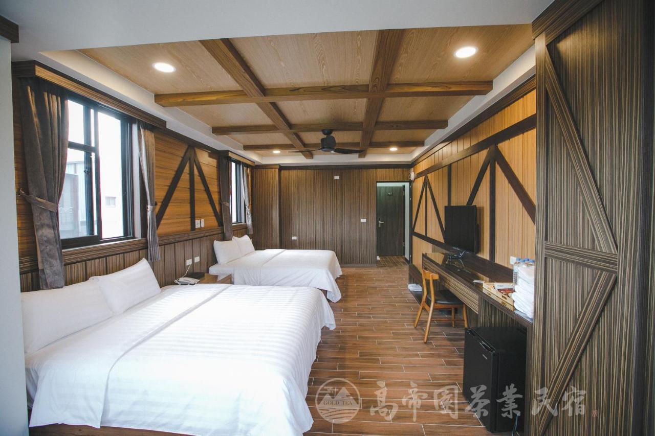 Gaodiyuan Tea B&B 高帝園茶業民宿 Meishan Exteriör bild